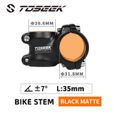 TOSEEK Ultralight Alloy Stem — Adjustable Angle 31.8mm