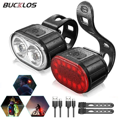 BUCKLOS Mini Front &amp; Rear Light Set