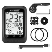 Coospo BC107 bike computer, dimensions