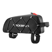 ROCKBROS Top Tube Frame Bag 1L — water-resistant bag with reflective branding