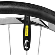 Tyre lever spoke catch detail