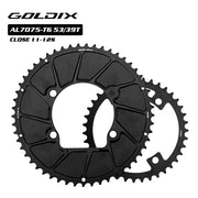 GOLDIX chainring CNC machining finish