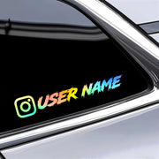 Custom vinyl decal colour options