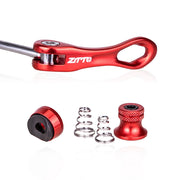 ZTTO quick release skewers - front skewer detail