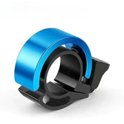 Invisible handlebar bicycle bell on mountain bike