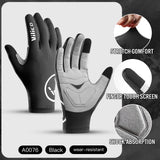 Kyncilor Full-Finger Gel Cycling Gloves