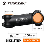 TOSEEK Ultralight Alloy Stem — Adjustable Angle 31.8mm