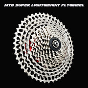 SUNSHINE cassette installed on MTB hub