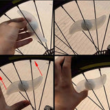 Waterproof LED Spoke Lights — 3-Mode Wheel Safety Lights