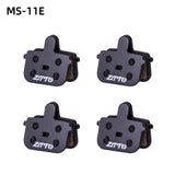 ZTTO Semi-Metallic Disc Brake Pads — 4 Pack