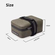 ROCKBROS Waterproof Mini Saddle Bag — 0.4L rainproof polyester saddle bag
