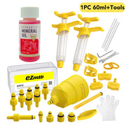 Mineral Brake Oil Bleed Kit — close-up of 60ml bottle label