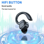 Sports headphones control surface detail