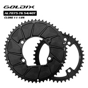 GOLDIX chainring compatibility chart