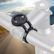 Alloy computer mount dimensions shown against a scale
