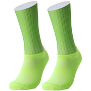Anti-slip cycling socks - fabric close-up