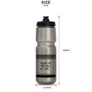 Bottle being squeezed to show flex