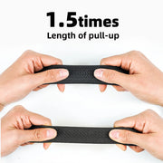 Silicone bar tape stretched to show elasticity