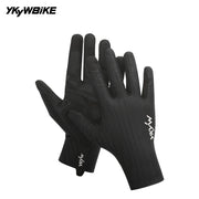 YKYWBIKE cycling gloves - touchscreen fingertip detail