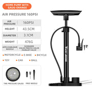 WEST BIKING 160PSI steel bike pump - packaging