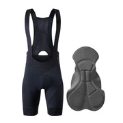 Padded Cycling Bib Shorts, Black