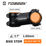 TOSEEK Ultralight Alloy Stem — Adjustable Angle 31.8mm