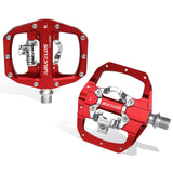 BUCKLOS Dual-Function MTB Pedals — Flat & SPD Clipless