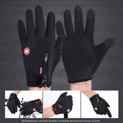 Winter Thermal Touchscreen Cycling Gloves — touchscreen-compatible fingertips