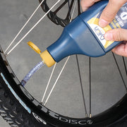 Tubeless Tire Repair Sealant — self-sealing formula in use