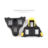 HOMEFISH SPD-SL Cleats — 6° Float Road Cleat Set