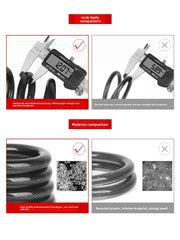 XUNTING cable lock - dust cover detail