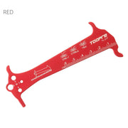 TOOPRE chain wear gauge black finish