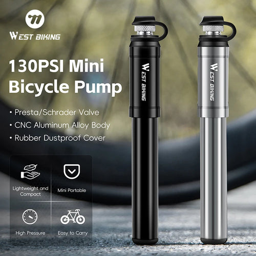 WEST BIKING mini bike pump - product photo