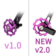 ZTTO chain tensioner pulley wheel detail