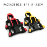 HOMEFISH SPD-SL Cleats — 6° Float Road Cleat Set