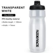 RIDERACE squeeze sports water bottle material detail