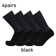 Aero silicone cycling socks - worn on foot