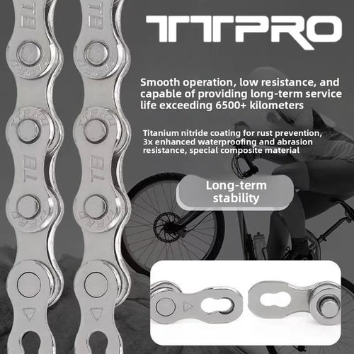 TTPRO Chain — high carbon steel construction