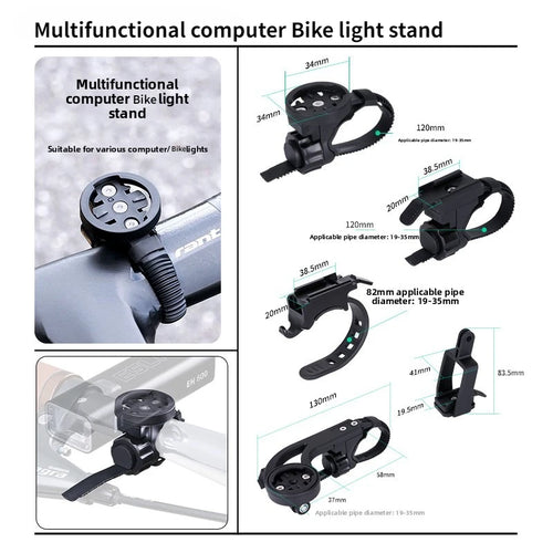Universal extended computer and light mount