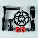 ZRACE BLADE Direct Mount Crankset — 1x10/11/12 Speed