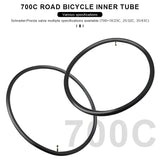 RIDERACE Butyl Inner Tube — 700C