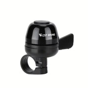 Aluminium bike bell size shown in hand
