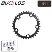 BUCKLOS chainring on Ultegra crank