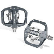 BUCKLOS Dual-Function MTB Pedals — side profile showing dual design