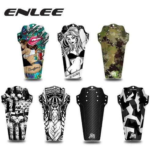 Front/Rear Bicycle Tire Wing Fenders - product photo 1