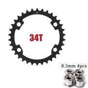 BUCKLOS chainring finish detail