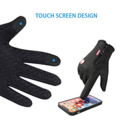 Winter Thermal Touchscreen Cycling Gloves — knit polyester thermal lining