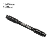 ZTTO Thru Axle to QR Adapter Set — 20mm to 15mm adapter pair in black