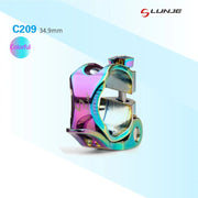 LUNJE seatpost clamp - branding detail