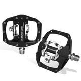 BUCKLOS Dual-Function MTB Pedals — Flat & SPD Clipless